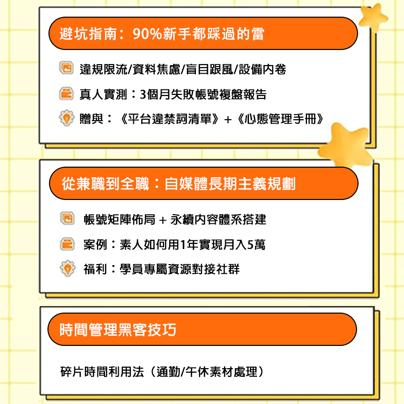自媒體運營視頻教程新手零基礎